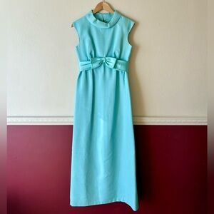 Vintage 1968‎ sleeveless maxi dress
